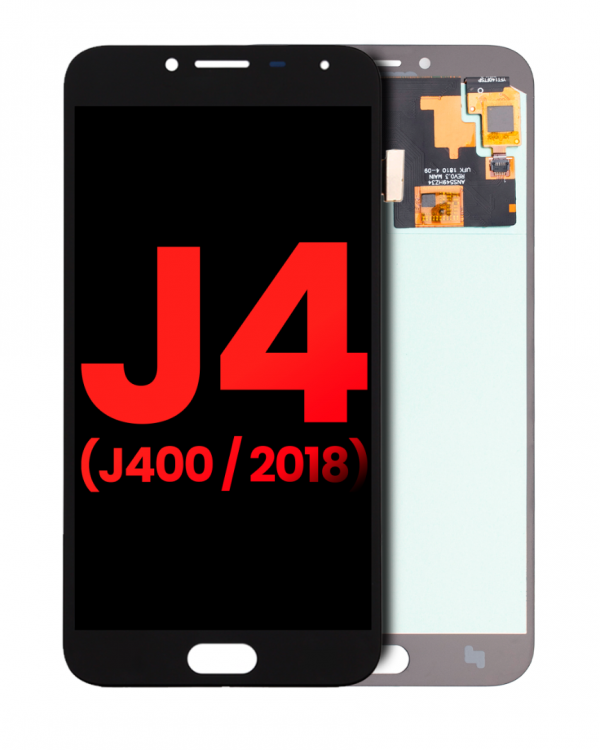 Samsung J4 ekran dokunmatik Siyah HD+ Çitasız (Çerçevesiz)