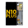 Samsung Note 10 Plus Çıtalı ekran dokunmatik Siyah HD+