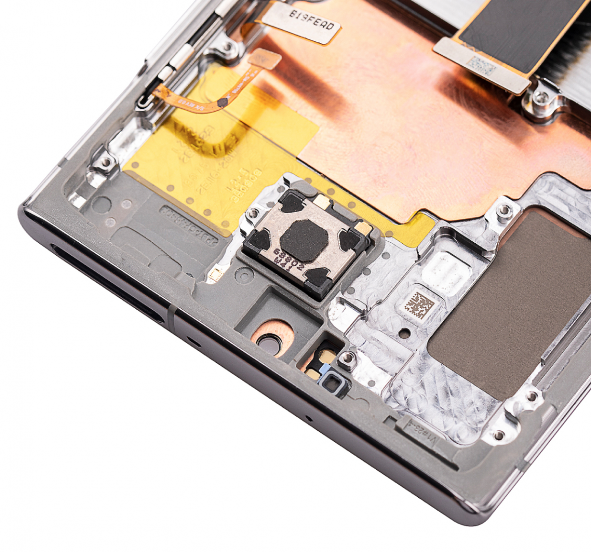 Samsung Note 10 Plus Çıtalı ekran dokunmatik Siyah HD+