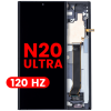 Samsung Note 20 Ultra Çıtalı ekran dokunmatik Siyah HD+