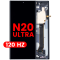 Samsung Note 20 Ultra Çıtalı ekran dokunmatik Siyah HD+
