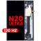 Samsung Note 20 Ultra Çıtalı ekran dokunmatik Siyah SOFT OLED