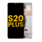 Samsung S20 Plus Çıtalı Ekran Dokunmatik Gray OLED
