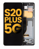 Samsung S20 Plus Çıtalı Ekran Dokunmatik Siyah HD+