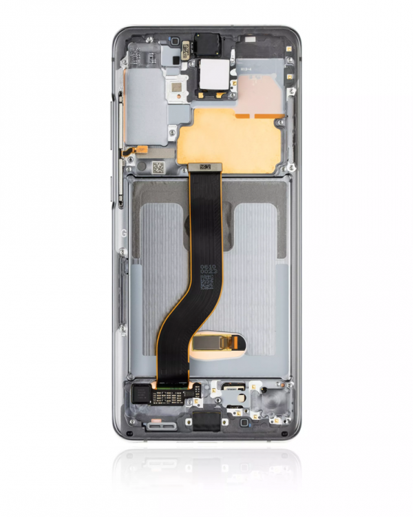 Samsung S20 Plus Çıtalı Ekran Dokunmatik Siyah HD+