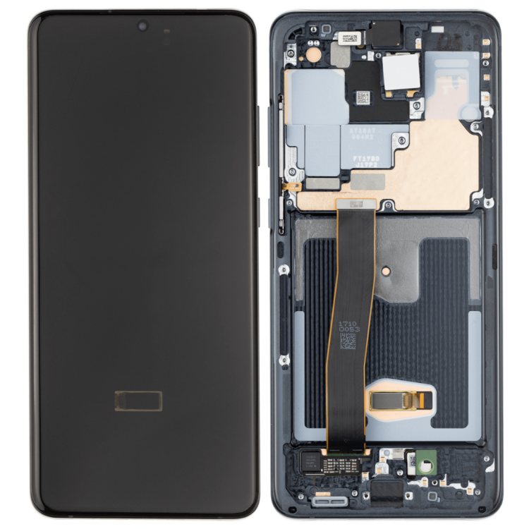 Samsung S20 Ultra Çıtalı ekran dokunmatik Gray HD+