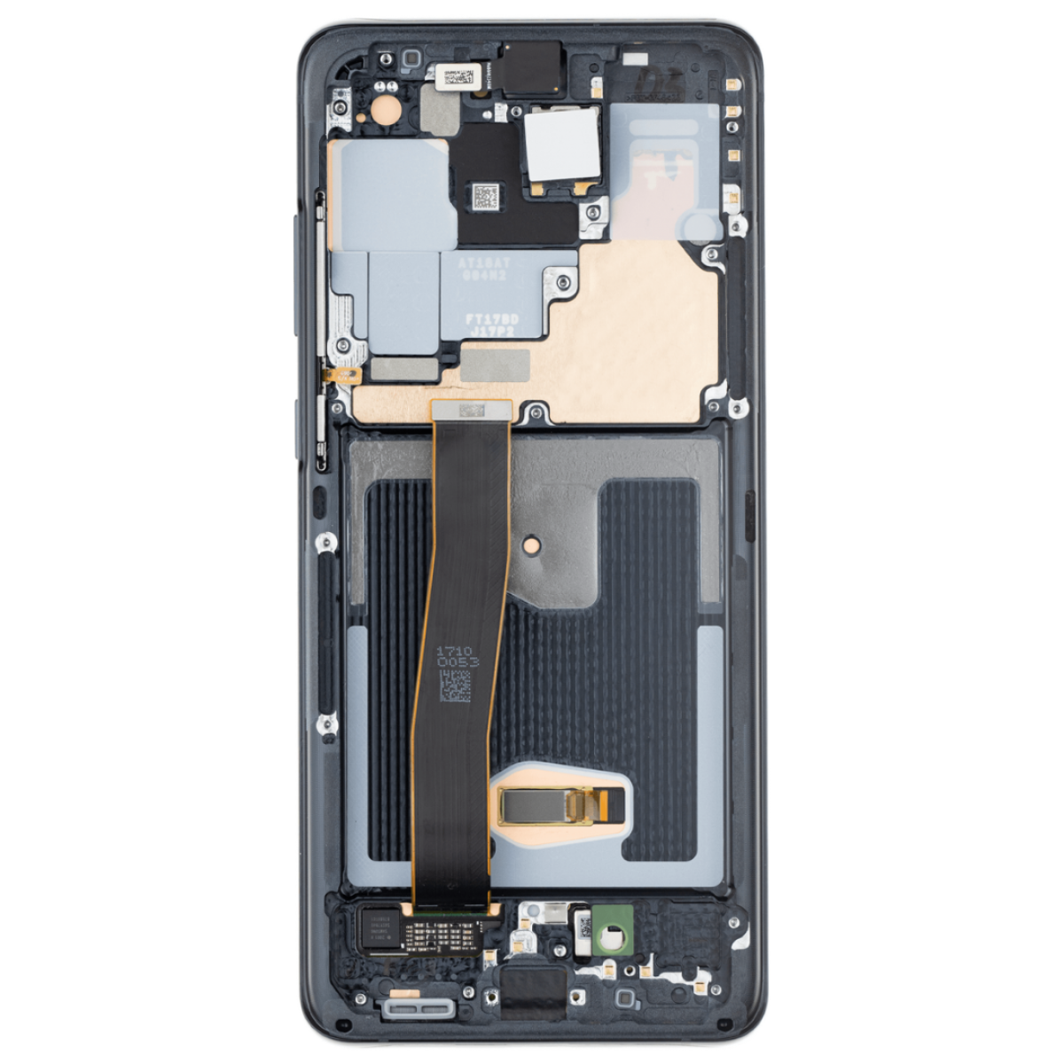 Samsung S20 Ultra Çıtalı ekran dokunmatik Gray HD+