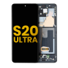 Samsung S20 Ultra Çıtalı ekran dokunmatik Silver SOFT OLED Samsung S20 Ultra Çıtalı ekran dokunmatik Silver SOFT OLED