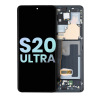 Samsung S20 Ultra Çıtalı ekran dokunmatik Siyah SOFT OLED Samsung S20 Ultra Çıtalı ekran dokunmatik Siyah SOFT OLED