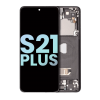 Samsung S21 Plus Çıtalı Ekran Dokunmatik Siyah HD+