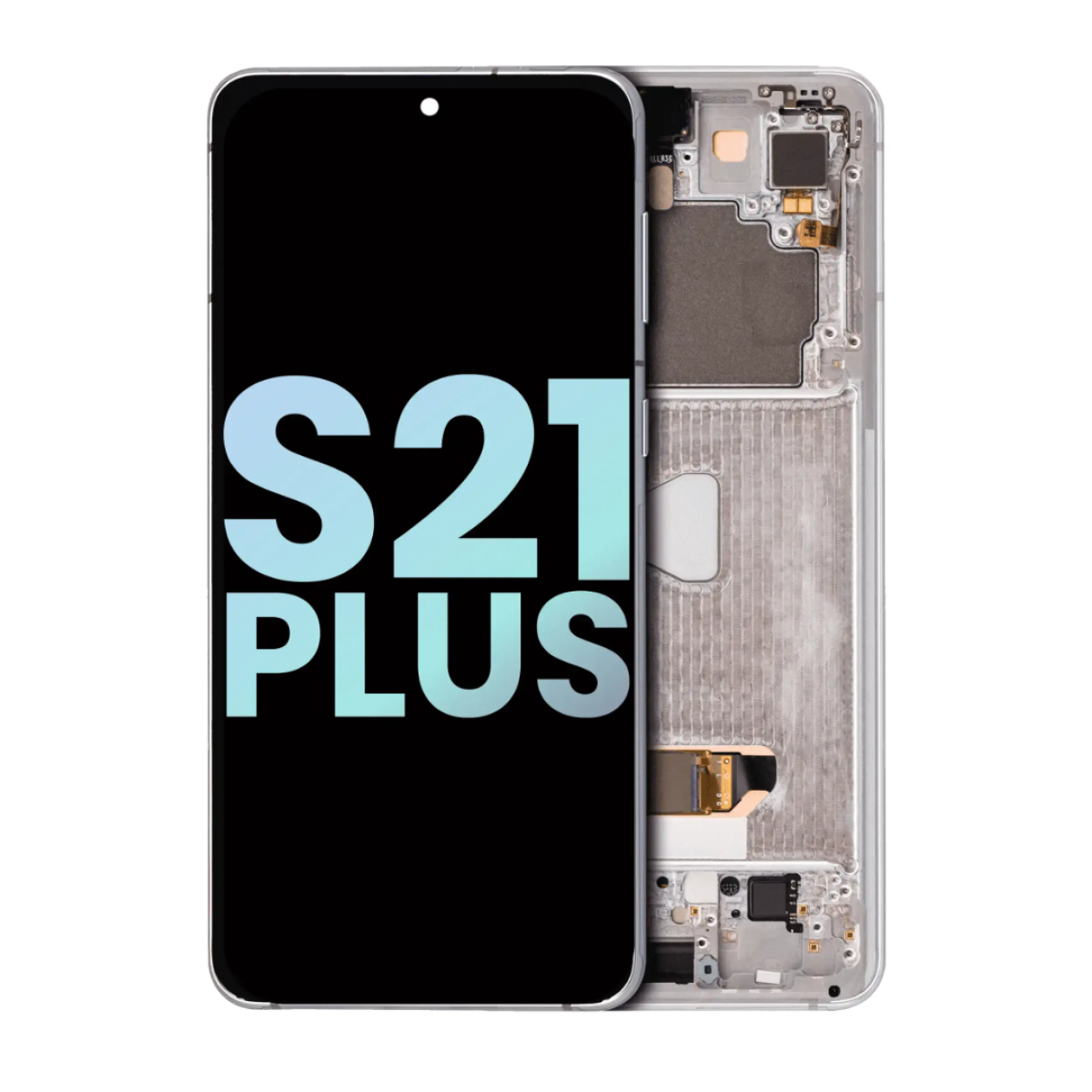 Samsung S21 Plus Çıtalı Ekran Dokunmatik Beyaz OLED