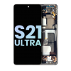 Samsung S21 Ultra Çıtalı ekran dokunmatik Silver SOFT OLED Samsung S21 Ultra Çıtalı ekran dokunmatik Silver SOFT OLED