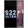 Samsung S22 Ultra Çıtalı ekran dokunmatik Mor SOFT OLED Samsung S22 Ultra Çıtalı ekran dokunmatik Mor SOFT OLED