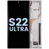 Samsung S22 Ultra Çıtalı ekran dokunmatik Silver SOFT OLED
