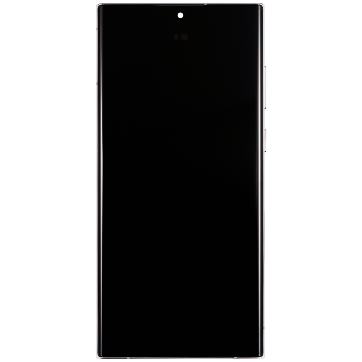 Samsung S22 Ultra Çıtalı ekran dokunmatik Silver SOFT OLED