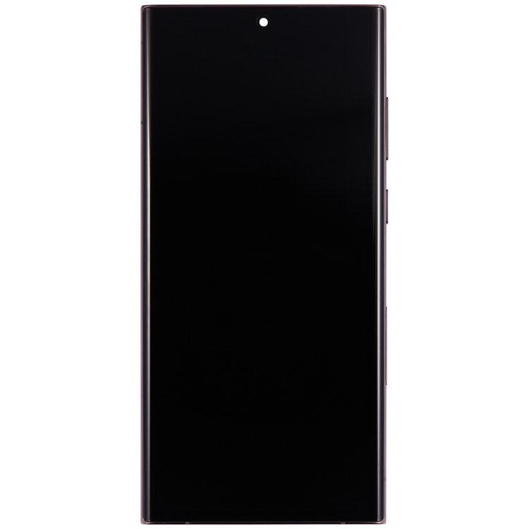 Samsung S22 Ultra Çıtalı ekran dokunmatik Siyah HD+