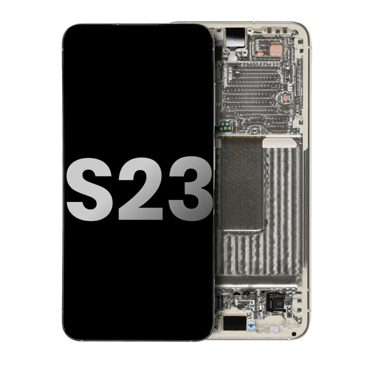 Samsung S23 Çıtalı Ekran Dokunmatik Siyah HD+ Samsung S23 Çıtalı Ekran Dokunmatik Siyah HD+