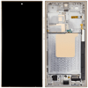 Samsung S24 Ultra Gold/sari Çıtalı ekran dokunmatik SOFT OLED