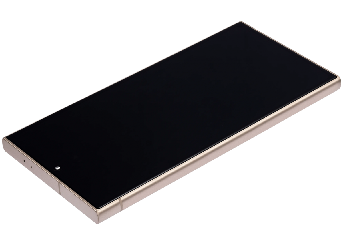 Samsung S24 Ultra Mor/gray Çıtalı ekran dokunmatik SOFT OLED