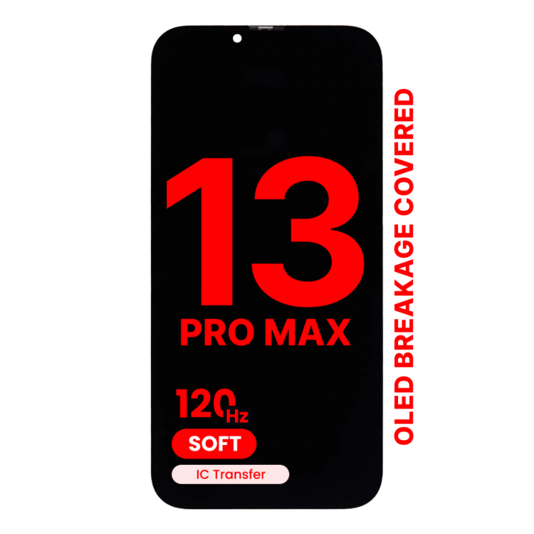 iPhone 13 Pro Max Ekran Dokunmatik SOFT OLED parlaklik 900+ Nit Premium Kalite