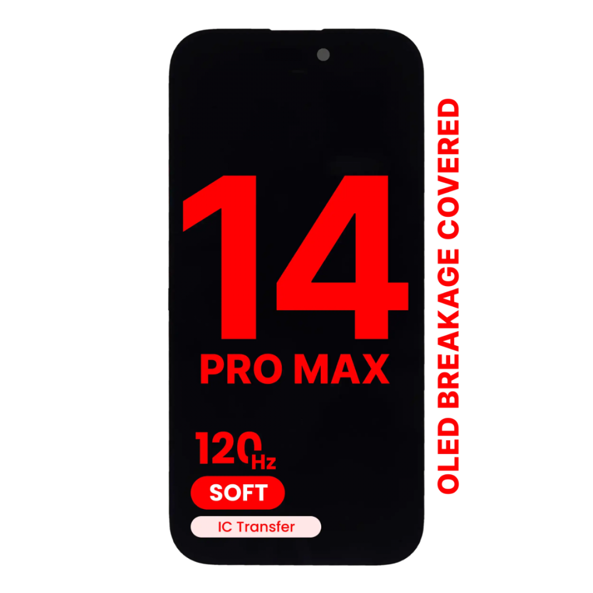 iPhone 14 Pro Max Ekran Dokunmatik SOFT OLED parlaklik 900+ Nit Premium Kalite iPhone 14 Pro Max Ekran Dokunmatik SOFT OLED parlaklik 900+ Nit Premium Kalite