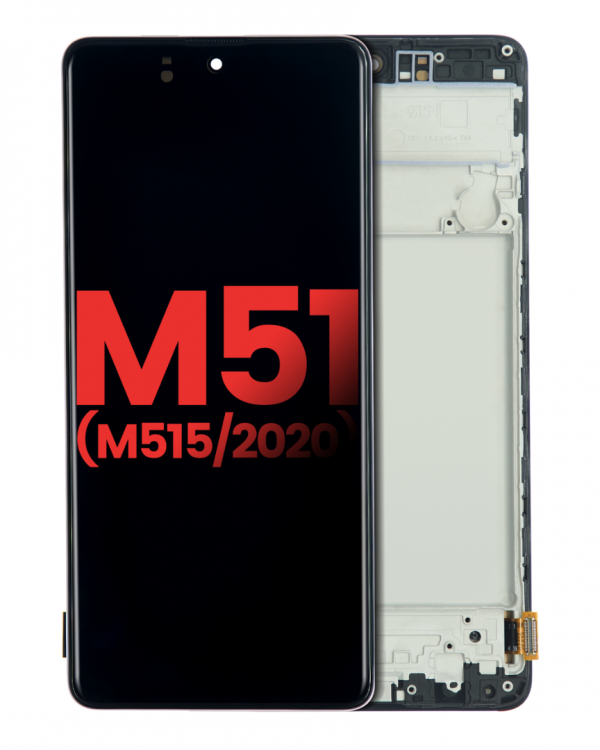 Samsung M51 Çıtalı ekran dokunmatik OLED