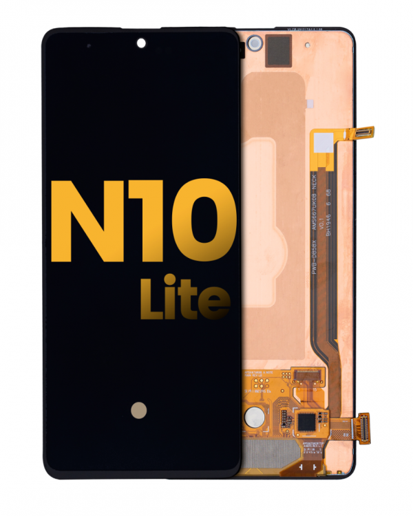 Samsung Note 10 Lite ekran dokunmatik SOFT OLED Çitasız (Çerçevesiz)