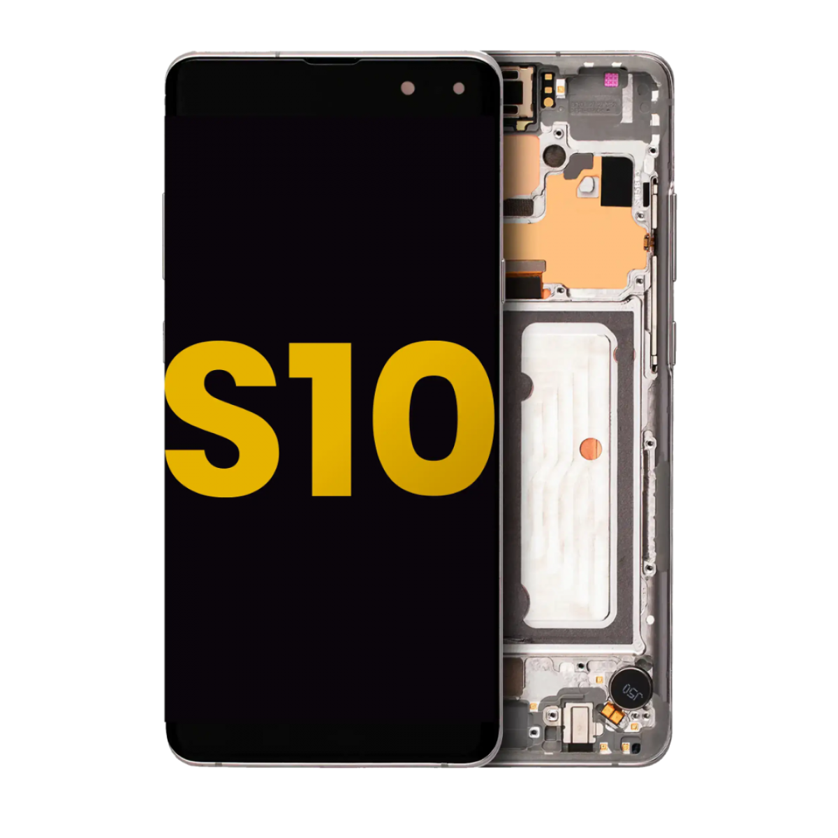 Samsung S10 Çıtalı Ekran Dokunmatik Siyah SOFT OLED