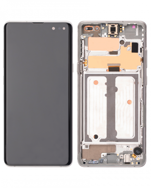 Samsung S10 Çıtalı Ekran Dokunmatik Siyah SOFT OLED