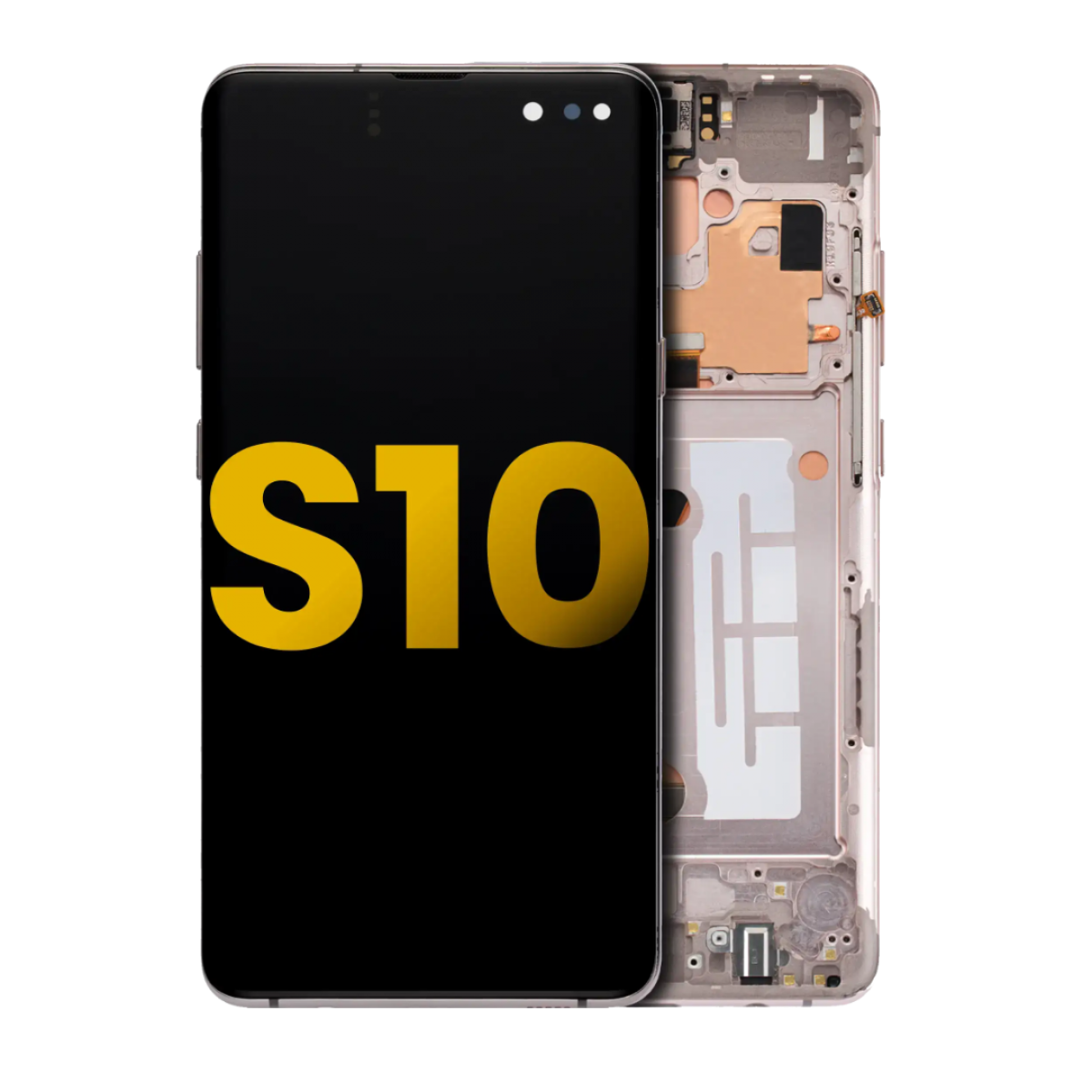 Samsung S10 Çıtalı Ekran Dokunmatik Siyah HD+