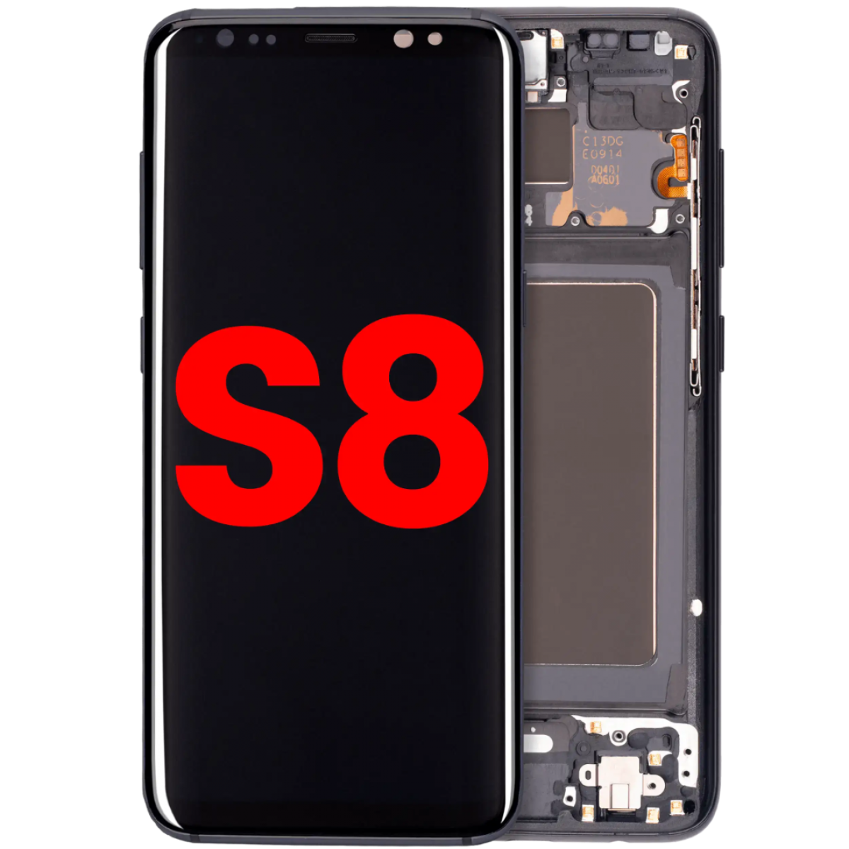 Samsung S8 Çıtalı Ekran Dokunmatik Siyah HD+ Samsung S8 Çıtalı Ekran Dokunmatik Siyah HD+