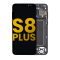 Samsung S8 Plus Çıtalı Ekran Dokunmatik Siyah HD+