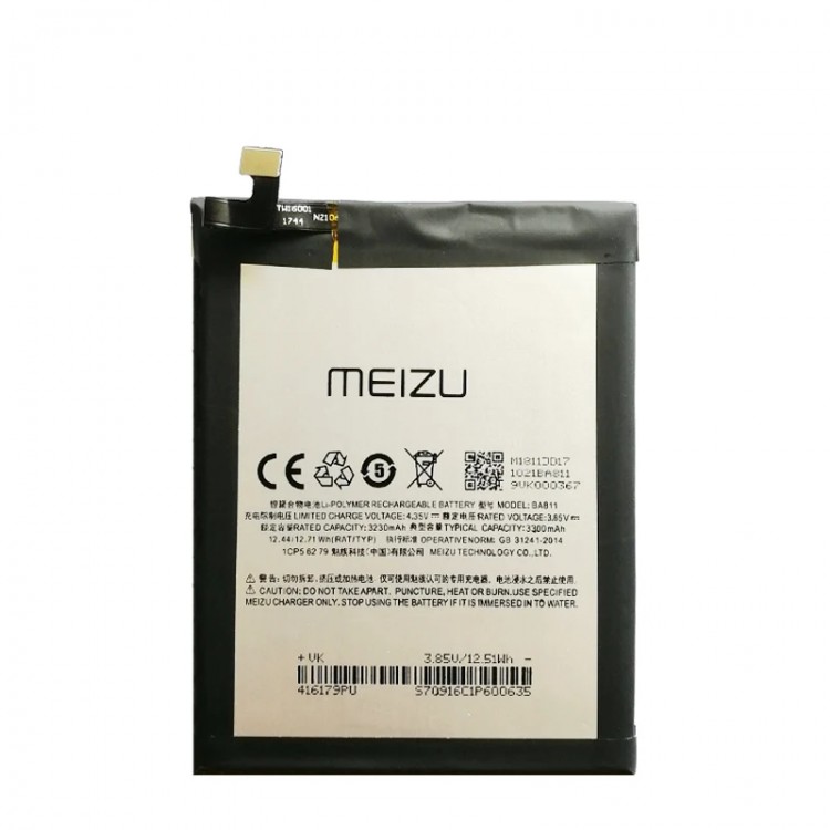Meizu M6T Batarya Pil Orijinal Kapasite Logosuz Ürün (1. Kalitedir)