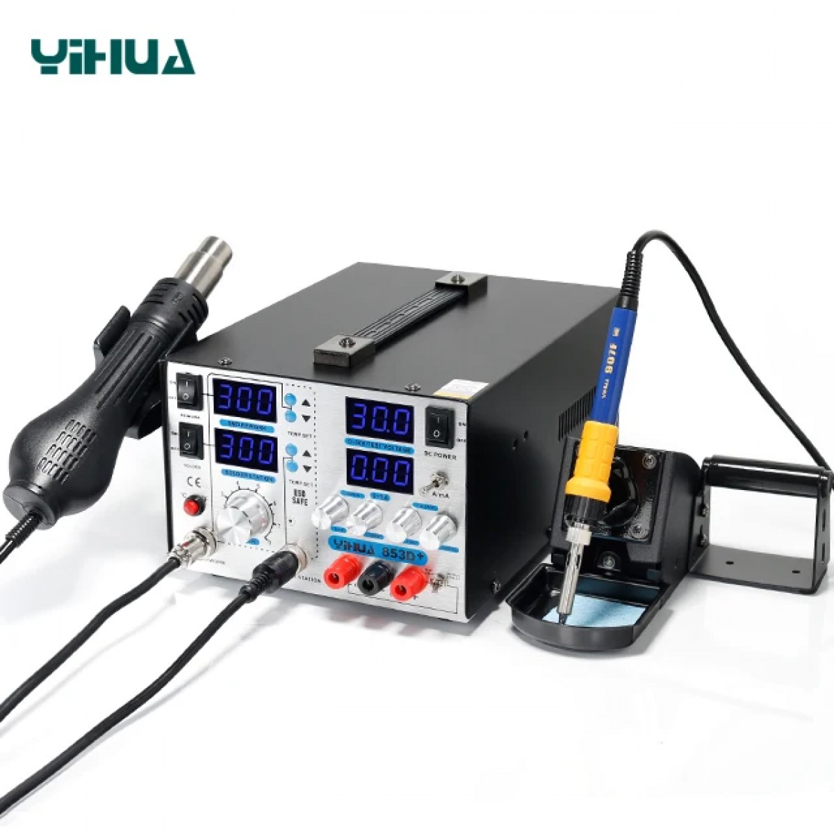 Yihua 853D+ 5A Sıcak Hava & Lehim istasyonu Yihua 853D+ 5A Sıcak Hava & Lehim istasyonu