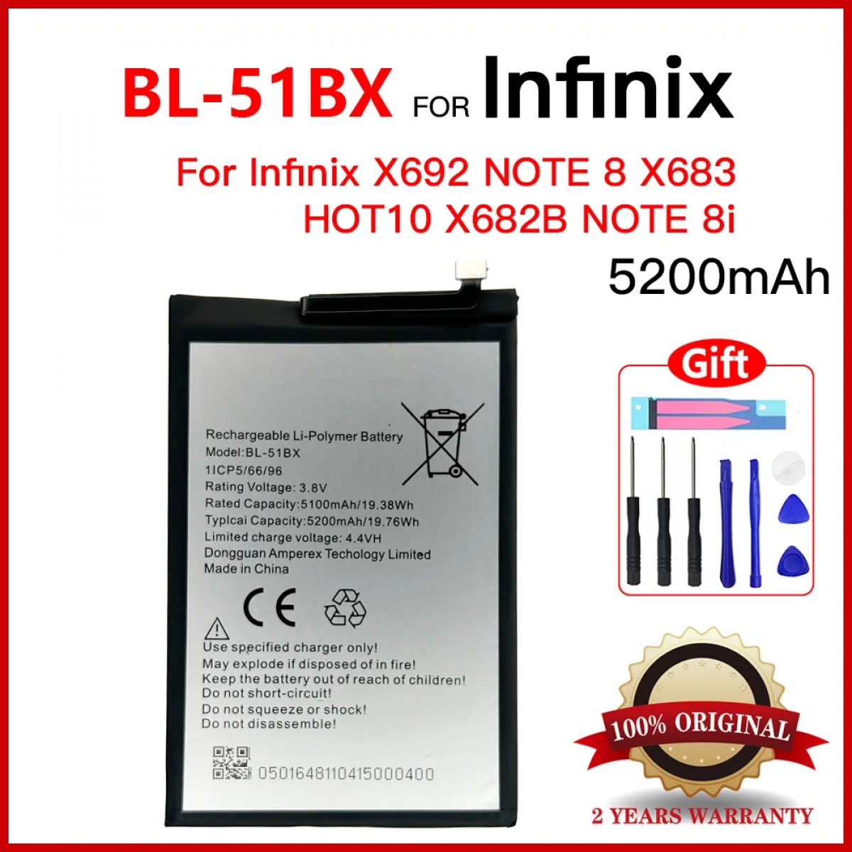 Infinix Note 8İ Batarya Pil Orjinal Mah Logosuz Ürün BL-51BX Infinix Note 8İ Batarya Pil Orjinal Mah Logosuz Ürün BL-51BX