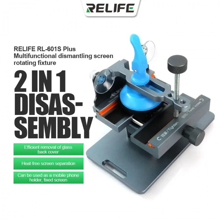 Relife Rl-601S Plus Ekran Ayırma ve Ekran Tutucu