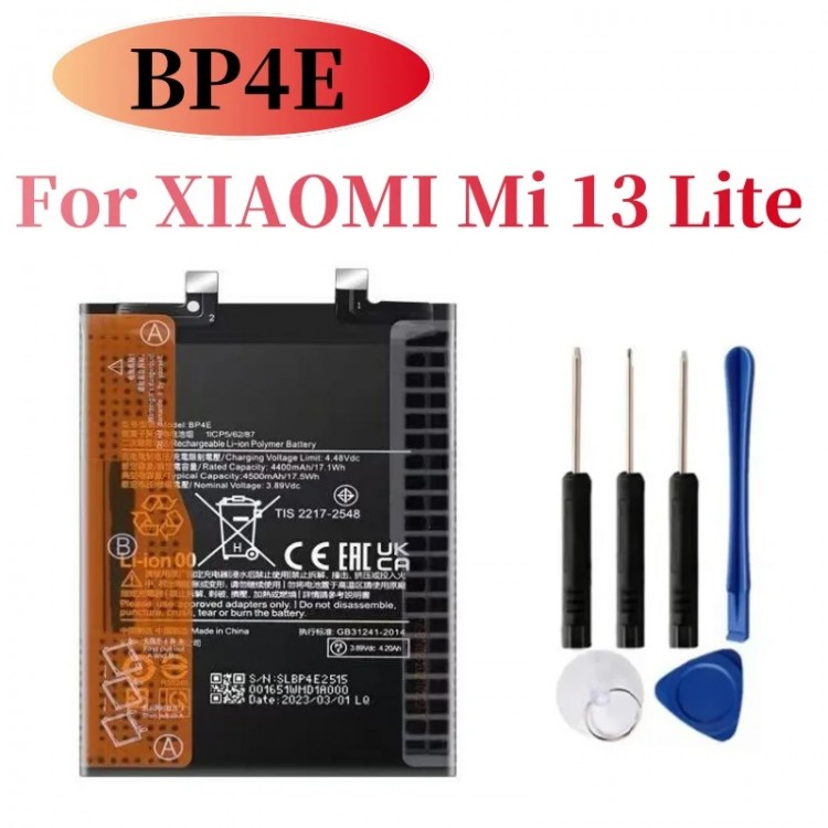 Xiaomi Mİ 13 LİTE Batarya Pil Orjinal Mah Logosuz Ürün BP4E