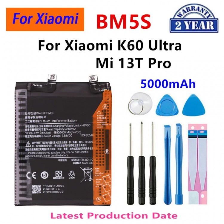 Xiaomi Mİ 13T PRO Batarya Pil Orjinal Mah Logosuz Ürün BM5W