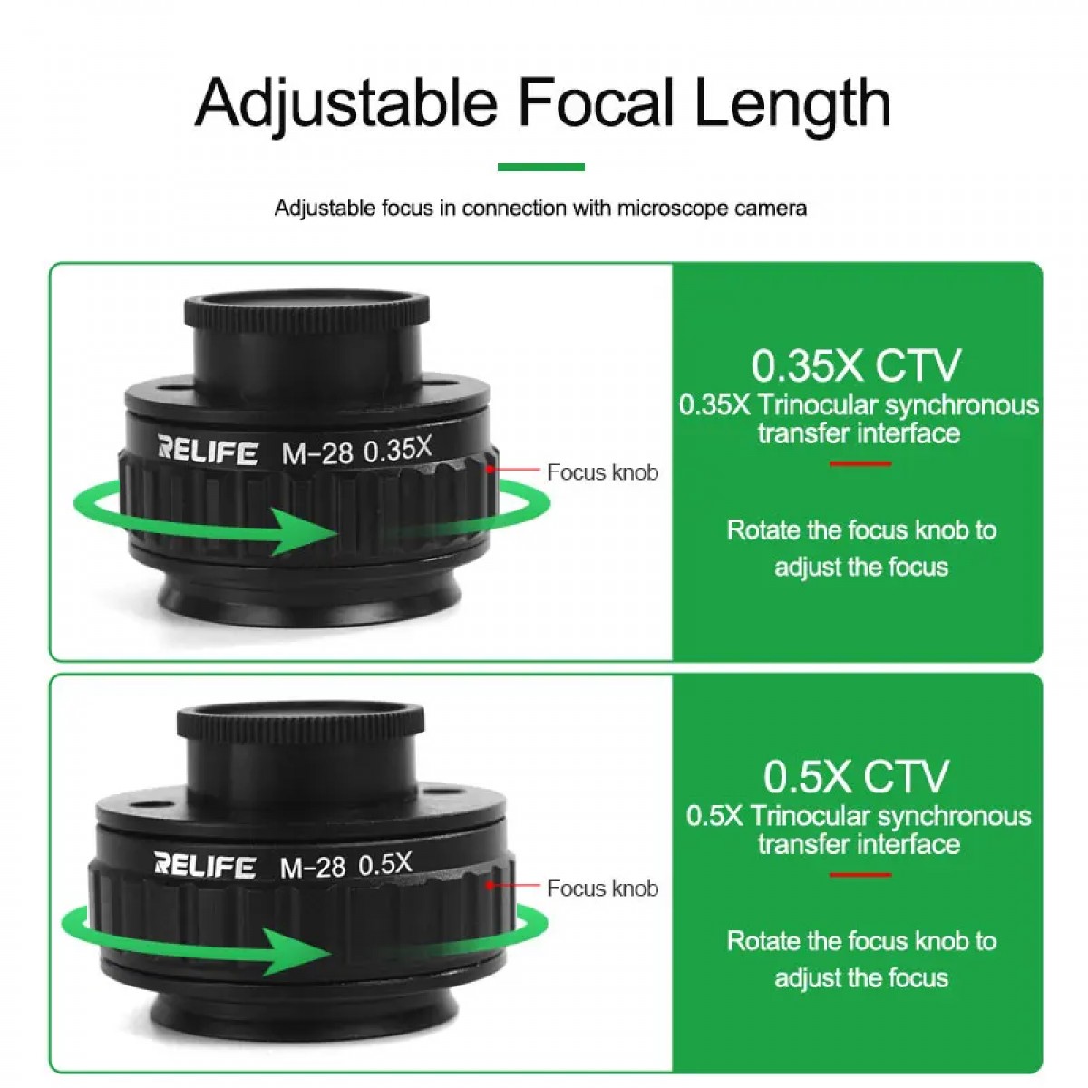 Mikroskop Ara Lens Ctv 0.5X Mikroskop Ara Lens Ctv 0.5X
