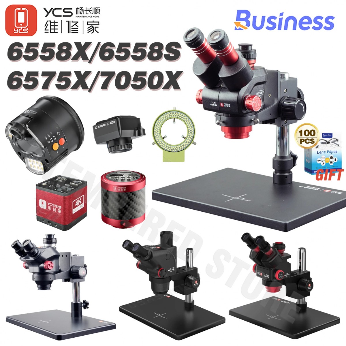 Mikroskop 7050 Set Siyah Mikroskop 7050 Set Siyah