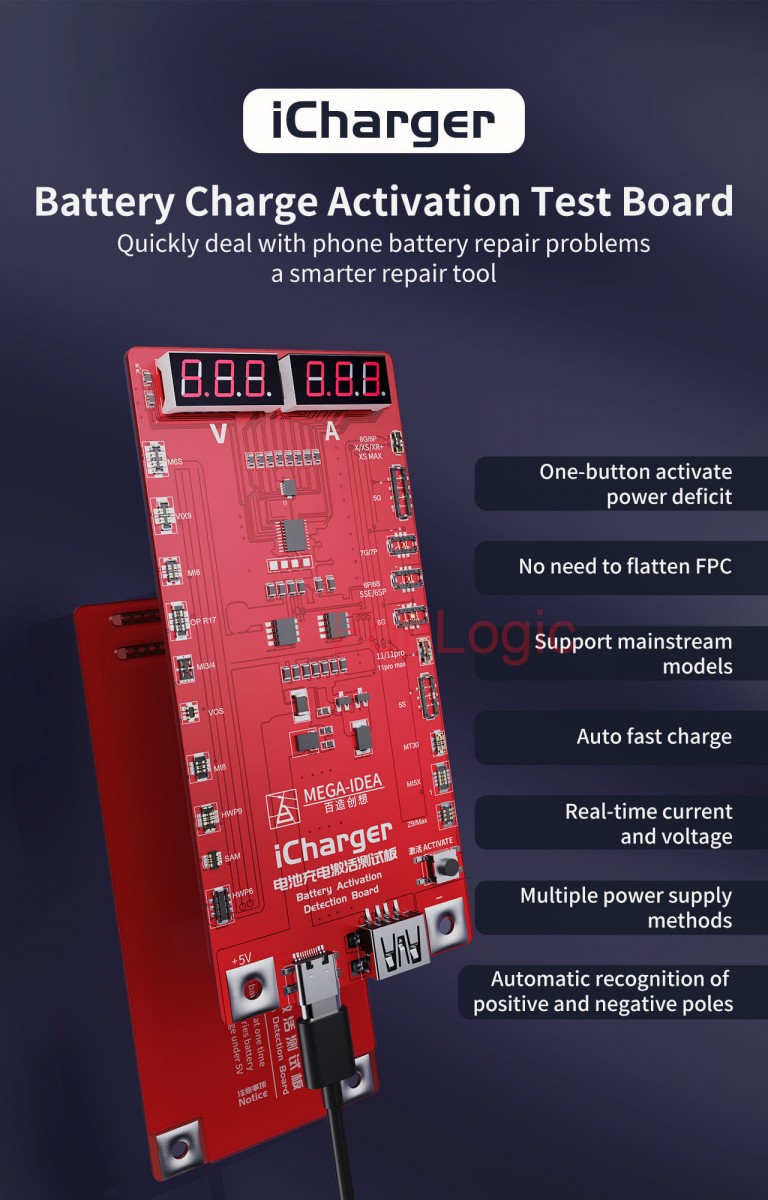 Mega-Idea Batarya İcharger Mega-Idea Batarya İcharger