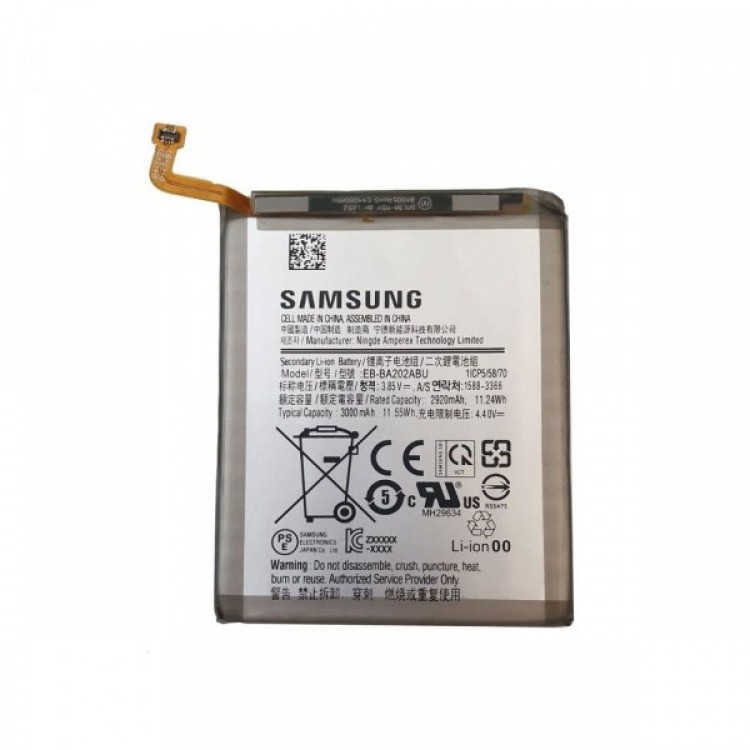 Samsung A20E Batarya Pil Orijinal Kapasite Logosuz Ürün EB-BA207ABY (1. Kalitedir)