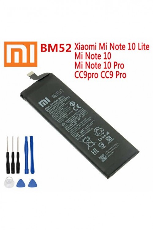 Xiaomi Mİ Note 10 LİTE Batarya Pil Orjinal Mah Logosuz Ürün BM52