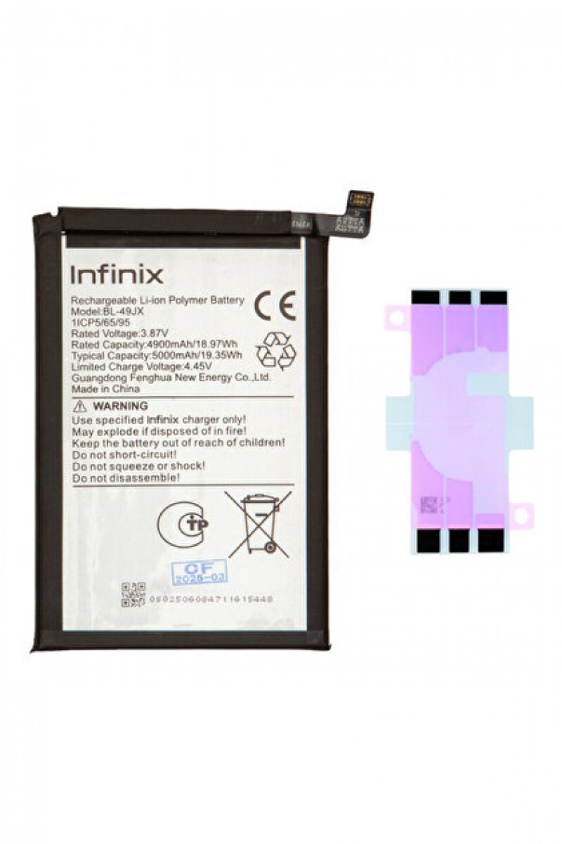 Infinix HOT 40 PRO Batarya Pil Orjinal Mah Logosuz Ürün BL-49JX