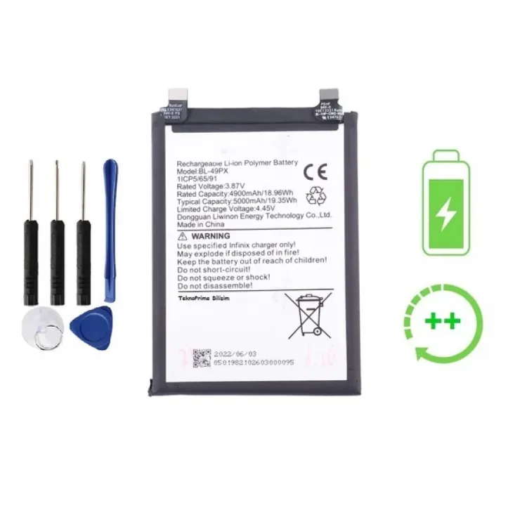 Infinix GT10 PRO Batarya Pil Orjinal Mah Logosuz Ürün BL-49PX