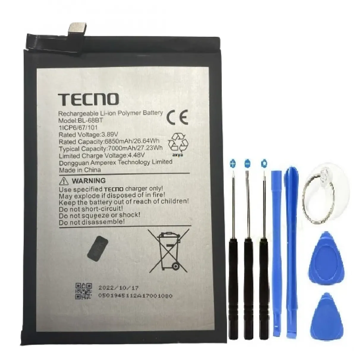 Tecno Pova NEO 2 Batarya Pil Orjinal Mah Logosuz Ürün BL-68BT Tecno Pova NEO 2 Batarya Pil Orjinal Mah Logosuz Ürün BL-68BT