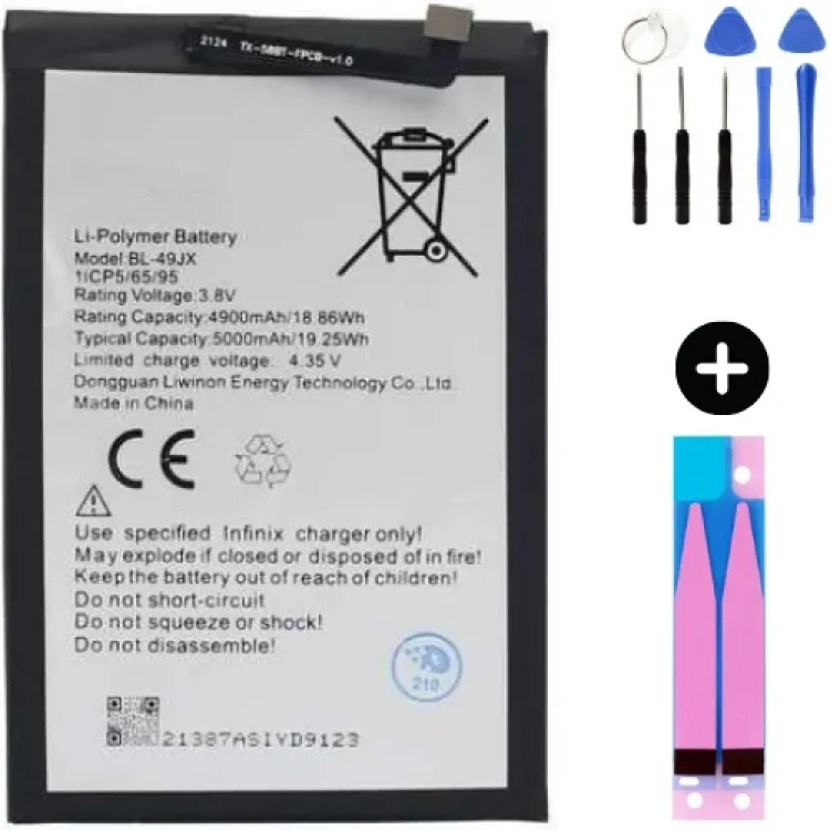 Infinix HOT 30 Batarya Pil Orjinal Mah Logosuz Ürün BL-49JX