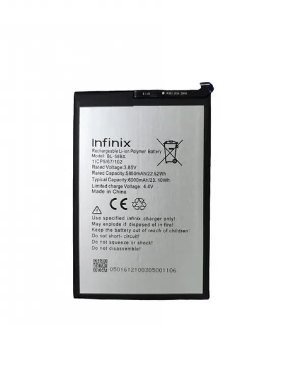 Infinix HOT 12 PLAY Batarya Pil Orjinal Mah Logosuz Ürün BL-58BX