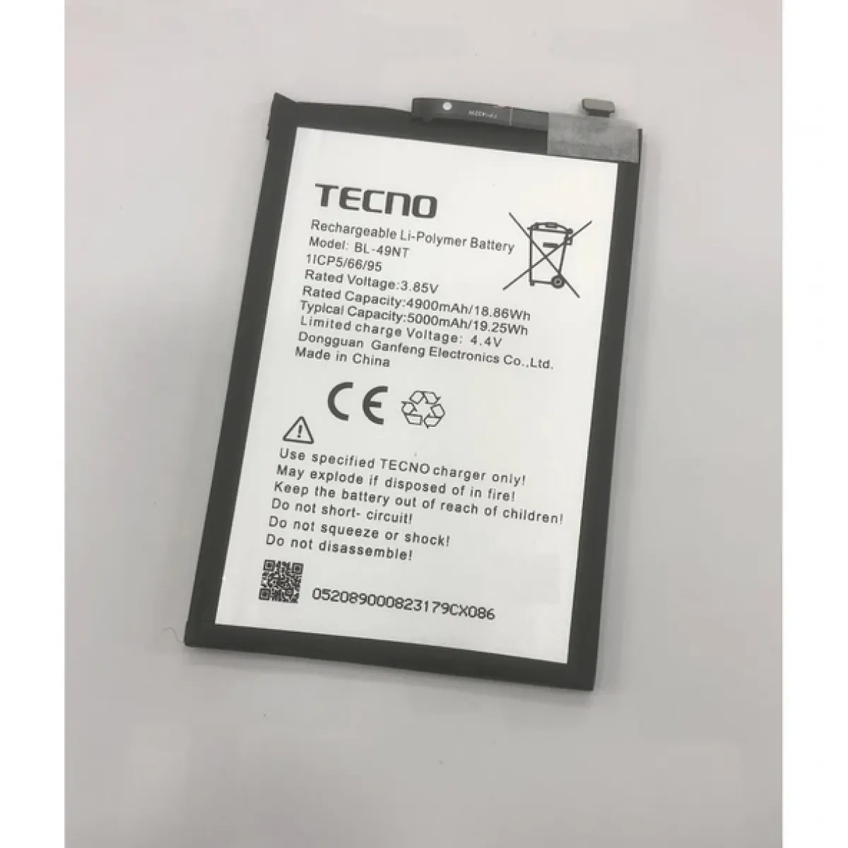 Tecno Spark GO 2024 Batarya Pil Orjinal Mah Logosuz Ürün BL-49NT