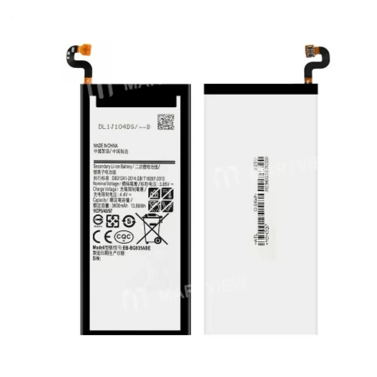 Samsung G935 (S7 EDGE ) Batarya Pil Orjinal Mah Logosuz Ürün EB-BG935ABY Samsung G935 (S7 EDGE ) Batarya Pil Orjinal Mah Logosuz Ürün EB-BG935ABY
